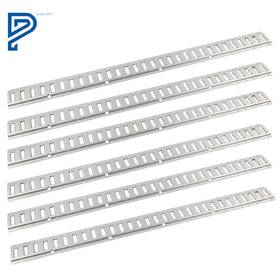 Po1092200lt Silscvtt For Trailer Truck Van Galvanized Steel 6 Pack 5ft E Track Tie Down Rail Kit