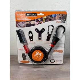 1001810080 Smart Bungee System 24 Piece Kit Includes Storage Bag Sealed New