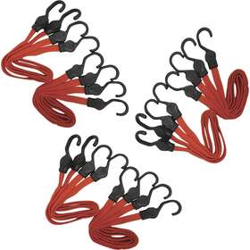 2607906 Smartstraps 12-pack Of 36 Inch Flat Strap Bungee Cords Model# 634