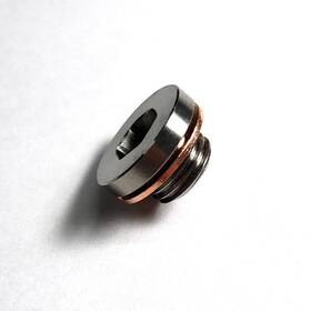 608-00700-0000 Stainless Bros Fits M12x1.25 O2 Motorcycle Sensor Bung Plug With Co