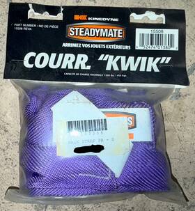 15508-reva Steadymate Kinedyne Courr. Kwik Strap Purple 39200258/15508 Reva New