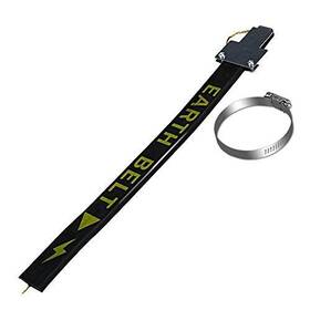 Stepok 15947180648463 Car Anti Static Strip Earth Belt Ground Wire Strap 33-41cm As Picture Show