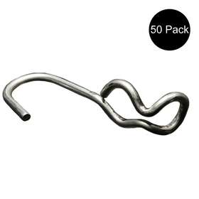 Rrh-100 Stevens Lake Parts Fifty S-j Style End Hooks For Tarping And Tie-down Applications Non Slip