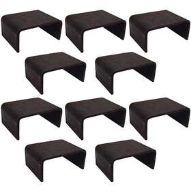 Uh807000 Stevens Lake Parts Ten 10 Weld-on Stake Pockets 3 Inch Tall X 1-5/8 Deep 3.5 Id Width