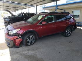 148.su1q21 Subaru Left Roof Luggage Rack 2021 Outbakleg