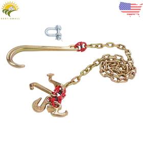 Esl2392380 Thomletha 5/16in 6ft G80 Chain 5400lbs With Rtj Cluster Hook And 2t Dump Buckle J