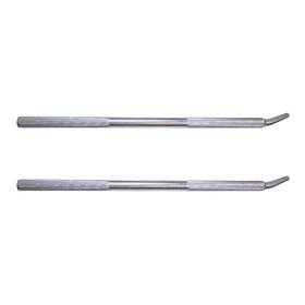 A11817c Tie 4 Safe 2 Pack Chrome 32 Inch Standard Winch Bar For Flatbed Trailer Cargo Down Strap