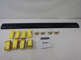 P0101-usb2-a Trekassy - 12 Piece 4 Pack 5ft E-track Rails And E Track Extras