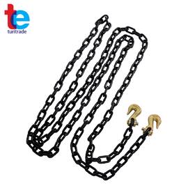 Tr53550 Turitrade Trailer Safety Chain G80 1/4 Inch 14ft 3 300 Lbs Tow Hook Transport Binder