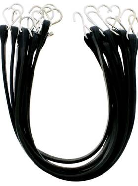 Rt121-10 Valley 10pk 21 Inch Epdm Rubber Tie-down Straps Durable Bungees For Tarp Covers Usa