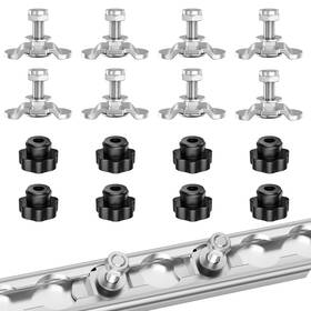 Szkj-14y Vandrabase 8pcs L Track Double Stud Lug Tie Down M8 X 30mm M8x30mm Sliver