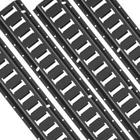 Vevor 197988490135 E Track Tie Down Rail Kit 5ft Steel Rails 4 Pack Secure Black