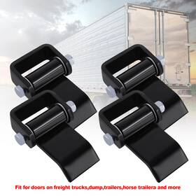 Warrenau 718174150925 4pcs Door Hinges Heavy Duty Greaseable Dump Truck Trailer Strap Style Gate