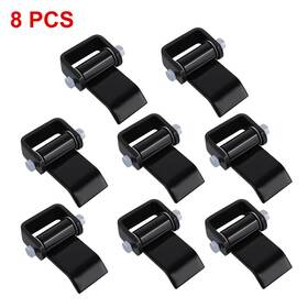Warrenau 765629240991 8pcs Heavy Duty Greaseable Dump Trailer Trucks Gate Door Tailgate Hinge New