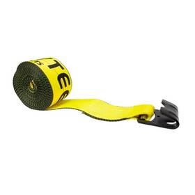 Cs01-0056 World American Winch Strap 3 Inch X 30ft Yellow With Flat Hook