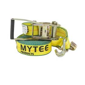Cs01-1006 World American Ratchet Tie Down Strap 2 Inch X 27ft Yellow 10 000 Lbs