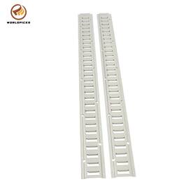 Wp7863120 Worldpicks 2 Piece 5ft Galvanized E Track Rail Set Silver Finish For Trucks Van