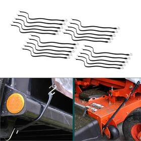 Yusen233 550734899017 41 Inch Heavy Duty Rubber Tarp Straps Tie Down Bungee Cords With Hooks Car Usa