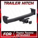 For Toyota Tacoma 2016-2023 Class 4 Black Trailer Hitch Receiver Bumper Tow 2". Fixed Price $109.00.