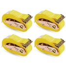 Kodiak 4PK E-track Ratchet Straps 2"X16FT 4400LBS Cargo Tie Down Trailer. Fixed Price $53.56.