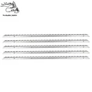 Silver 5 Pack Foot Track Rails, Zinc Plated Fit For Cargo Trailer Tie Down. Fixed Price $67.09.