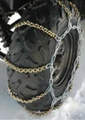 Sedona V-bar Atv And Utv Tire Chains For Traction Snow Ice- 10" Crosslink. Fixed Price $89.95.