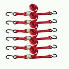 Pack 1"X6' Cam Buckle Tie-down Straps W/s Hook Heavy Duty For Motorcycle. Fixed Price $29.39.