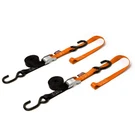 Powertye Tie-down Cam S-hook Soft-tye 1"X6' Black/ Ktm Orange Pair 23629. Fixed Price $37.50.