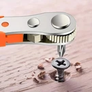 1 Set Of Multifunctional Screwdriver In Red, With Forward And Reverse Ratchet,. Fixed Price $18.88.