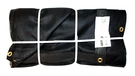 Dump Truck Flip Tarp, Black Mesh, 7'6" X 28' W/mount Spline. Quality Ustarp!. Fixed Price $251.28.