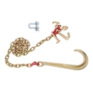 Hook Chain 5/16" 6' Tow W/ 15" Jrt Grab Transport G80 5400LBS. Fixed Price $29.48.