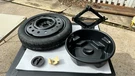 2000-03 Buick Lesabre Spare Tire T125/70R16 Jack, Insert, Hold Down Set Kit 16X4. Fixed Price $149.90.