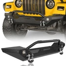 Fit 1997-2006 Jeep Wrangler Tj Texture Front Bumper W/ Winch Plate & Led Lights. Fixed Price $189.56.