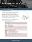 Thieman Lrst 40EST Tailgate-commercial Trucks-van Body. Fixed Price $7866.00.