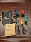 New Open Box Cartman Bungee Cord 28PC Assortment With Motorcycle/small Cargo Net. Fixed Price $10.00.