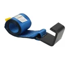 4" X 5' Roll Off Container Blue Winch Strap W/ Large Flat Hook For Truck. Fixed Price $22.59.