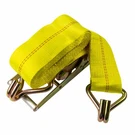Ratchet Strap 4" X 30' Long J-hook Style. Fixed Price $39.02.