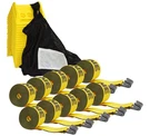 Kinedyne 4" X 30' Winch Strap With Corner Protector 20 Pack. Fixed Price $204.99.