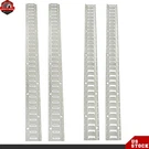 Carbon Steel 4PC Durable Track Tie Down Rail Kit Silver Galvanized Replacement. Fixed Price $53.99.