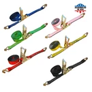 Usa Heavy Duty 2" X 40' 50' 60' Flatbed Truck Ratchet Tie Down Strap J Wire Hook. Fixed Price $227.68.