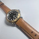 20MM Brown Leather Curved Fitted Strap Rolex Yachtmaster Gmt Tan Oiled. Fixed Price $89.99.