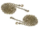 Grade 70 3/8" X 20' Truck Binder Chain 2-PACK Clevis Hooks Premium Hd Style. Fixed Price $149.00.