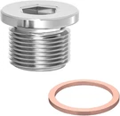 M18X1.5 Sensor Plug With Inner Hex Head, 304 Stainless Steel Red Copper O-r. Fixed Price $14.99.