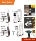 Replacement Belt Clip Hooks Stainless Steel Driver Drill Tool .... Fixed Price $5.99.