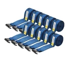 Mytee Products Winch Straps X 30 Blue Heavy Duty 5400 Lbs 10 Pack. Fixed Price $209.99.
