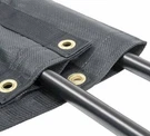 8' X 12' Dump Truck Vinyl Coated Mesh Tarps Cover W/ 5 Inch 18OZ Double Pocket. Fixed Price $71.99.