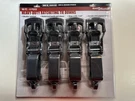 Haul-master 1000 Lb. Capacity 1-1/2 In. X Ft. Ratcheting Tie-down Straps, 4PC. Fixed Price $31.36.