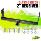 Square Trailer Hitch Receiver Black Rear Tow Kit 2" For Lexus RX350 RX450H 23-24. Fixed Price $140.00.