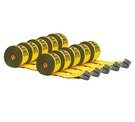 (10 Pack) Kinedyne 4"X30' Winch Straps With Hook, Flatbed Tie Down. Fixed Price $179.99.