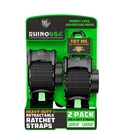 Rhino Usa 2-PACK Retractable Ratchet Straps 10FT Length 1000LBS Load Limit Singl. Fixed Price $55.19.